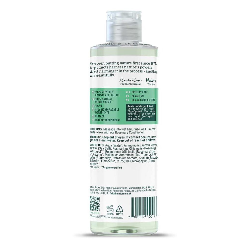 Faith in Nature Rosemary Shampoo 400 ml