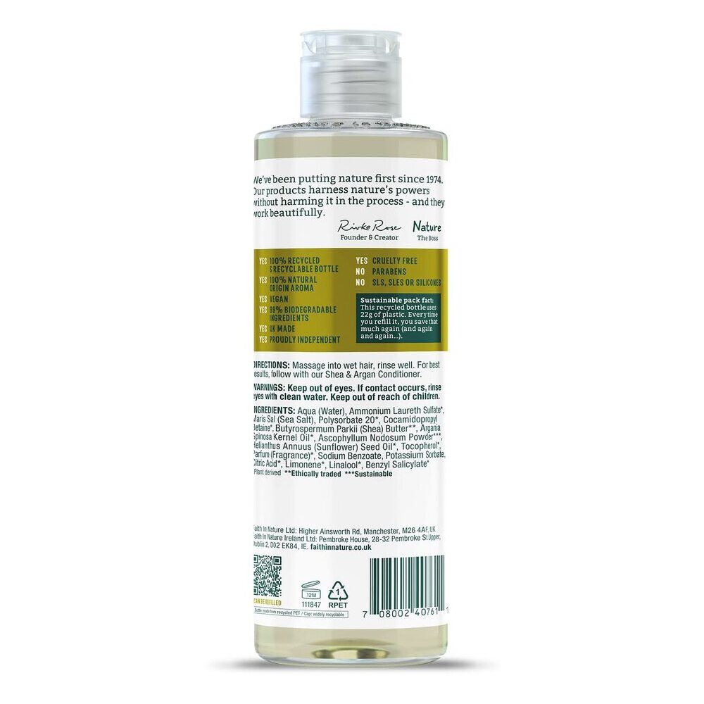 Faith in Nature Shea & Argan Shampoo 400 ml